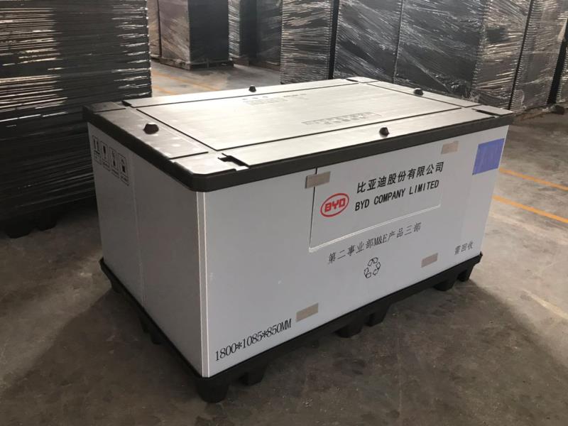 塑膠圍板箱
