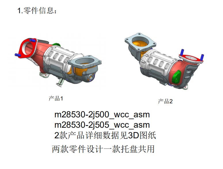 汽車零件吸塑盤