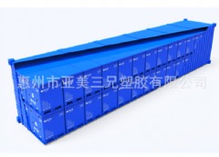 ABS圍板箱可折疊高承重壓鑄周轉箱