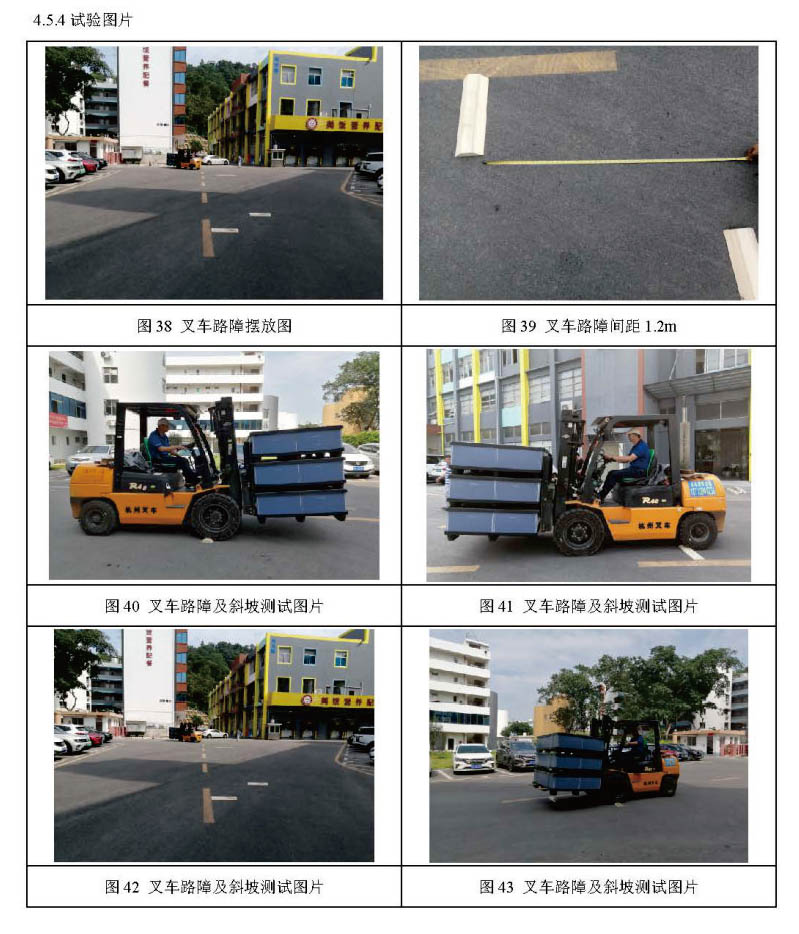 圍板箱檢測試驗過程